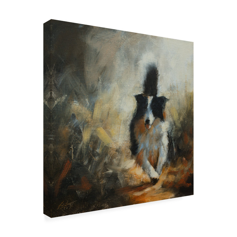 Art sur toile, bolle John, H 14 po x l 14 po