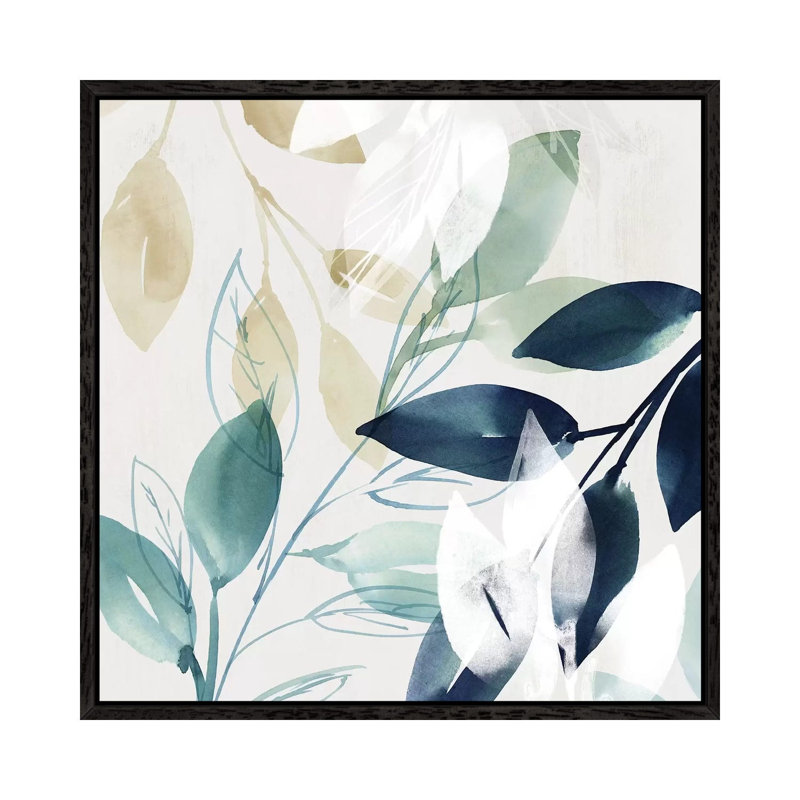 Green Sleeves II by Isabelle Z - Print on Canvas, Black Framed, 93.98 cm H x 93.98 cm W