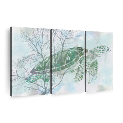 «Watercolor Sea Turtle I» sur