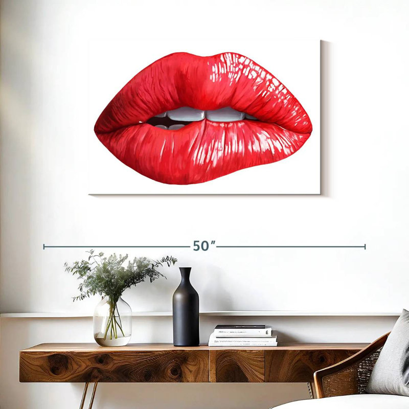 Shuttleworth Lip Biting, 24" H x 36" W