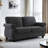 Rolled arm nailhead trim upholsterd loveseat-1260407425-1273945278