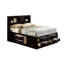 Ensemble de chambre à coucher grand lit 4 pièces Simo avec tiroirs, noir-118445313-118445315