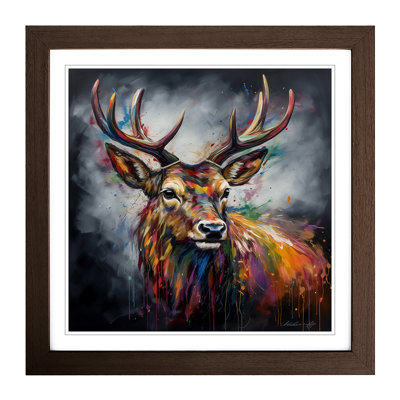 Stag No.1 - Framed Print