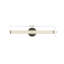Vire 24-in Black dimmable LED Wall Sconce-726240513
