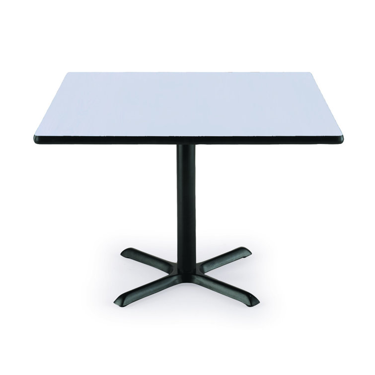 Square Wood Breakroom Table