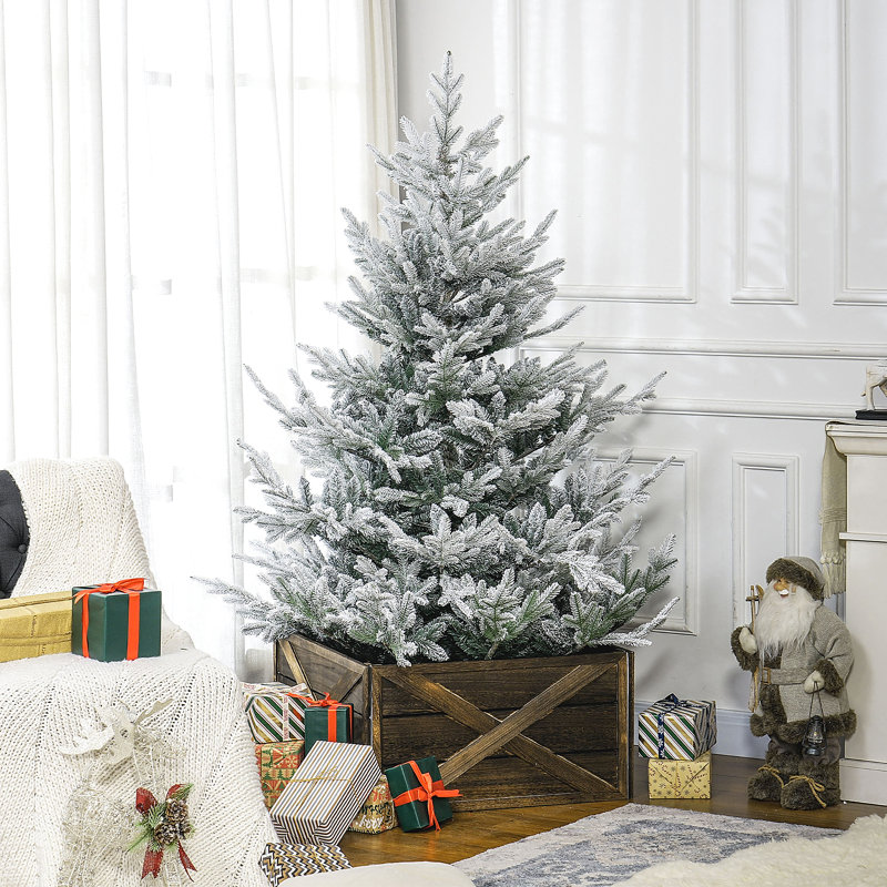 Arbre de Noël artificiel, arbre de Noël articulé en pin avec 795 branches réalistes, base en acier, ouverture automatique