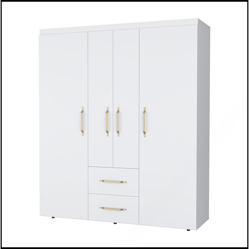 Armoire tout-en-un 2 portes Boyden