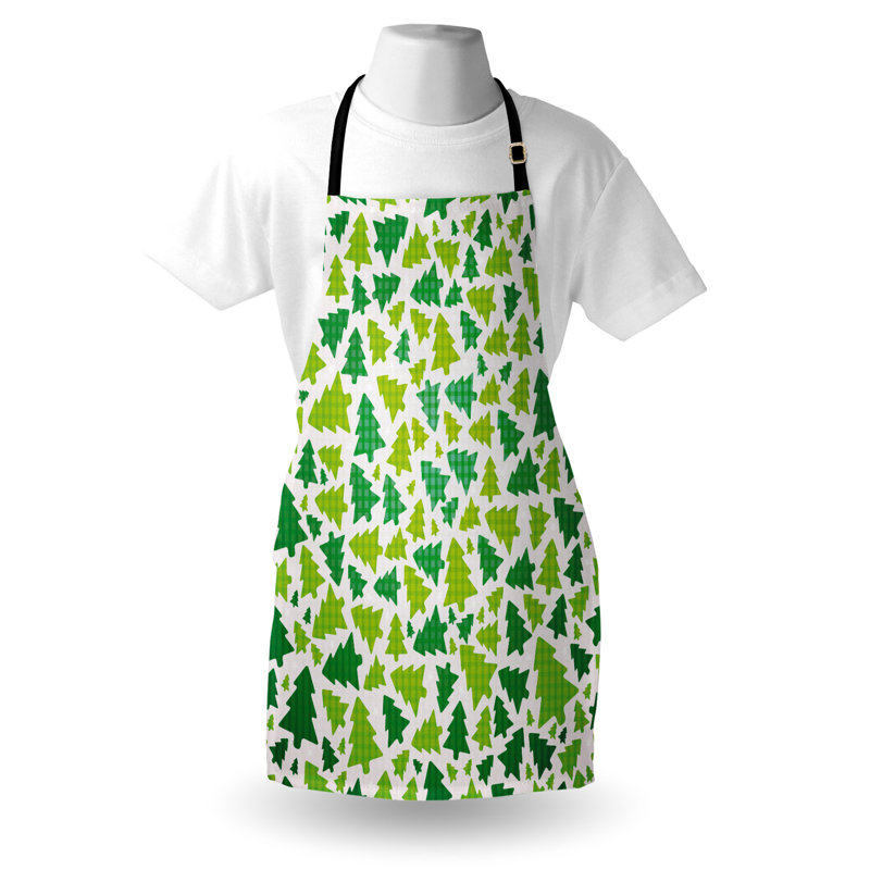 Christmas No Pattern Bib Apron