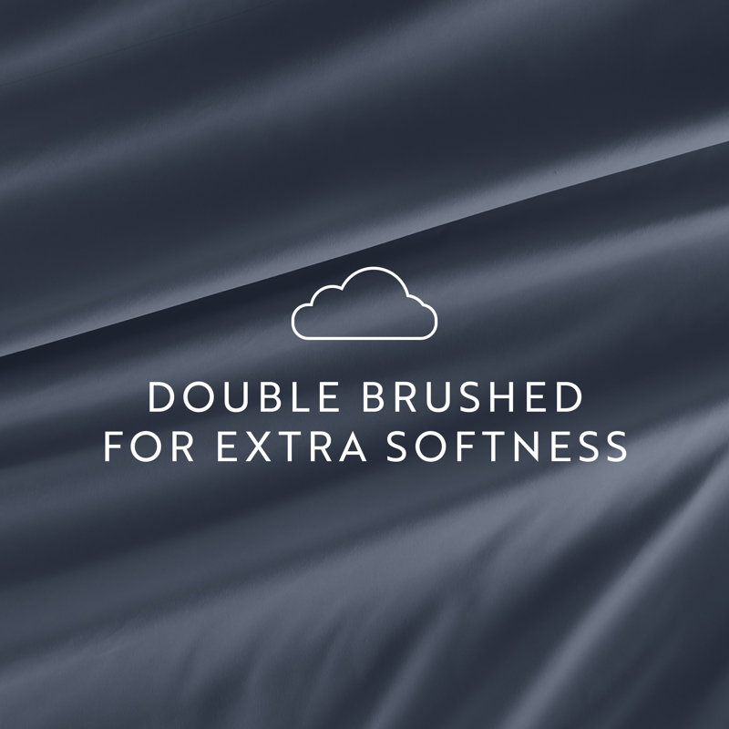 Sheet Set Solid Microfiber Ultra Soft Bedding, Grey, California King