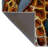 Multi-Colored Sunset and Giraffe Patterned Creative Modern Decorative Rug-337707127