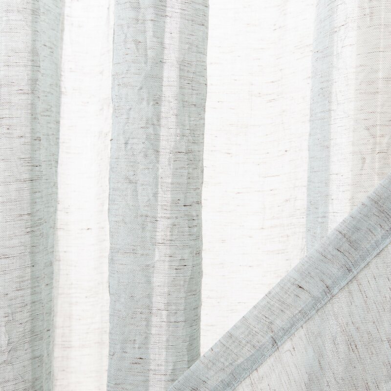 Highland Dunes Richins Polyester Sheer Curtain Panel & Reviews | Wayfair