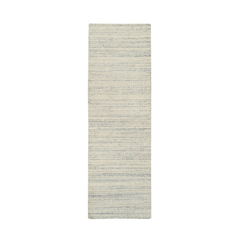 Tapis de couloir oriental beige en laine naturel 2 pi 6 po x 7 pi 10 po 2 pi 6 po x 7 po 10 po
