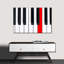 «Clavier piano», reproduction sur toile-68646584