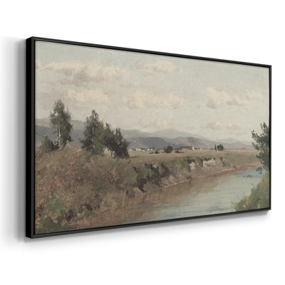 Landscape Series-DCLXIX- Framed Gallery Wrapped Canvas -Ready to Hang