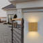 Gevena 1-Light Nature Flush Mounted Sconce