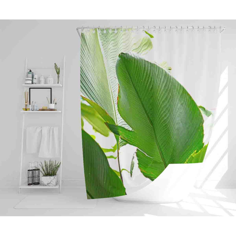Mujesira 13 Piece Polyester Shower Curtain Set