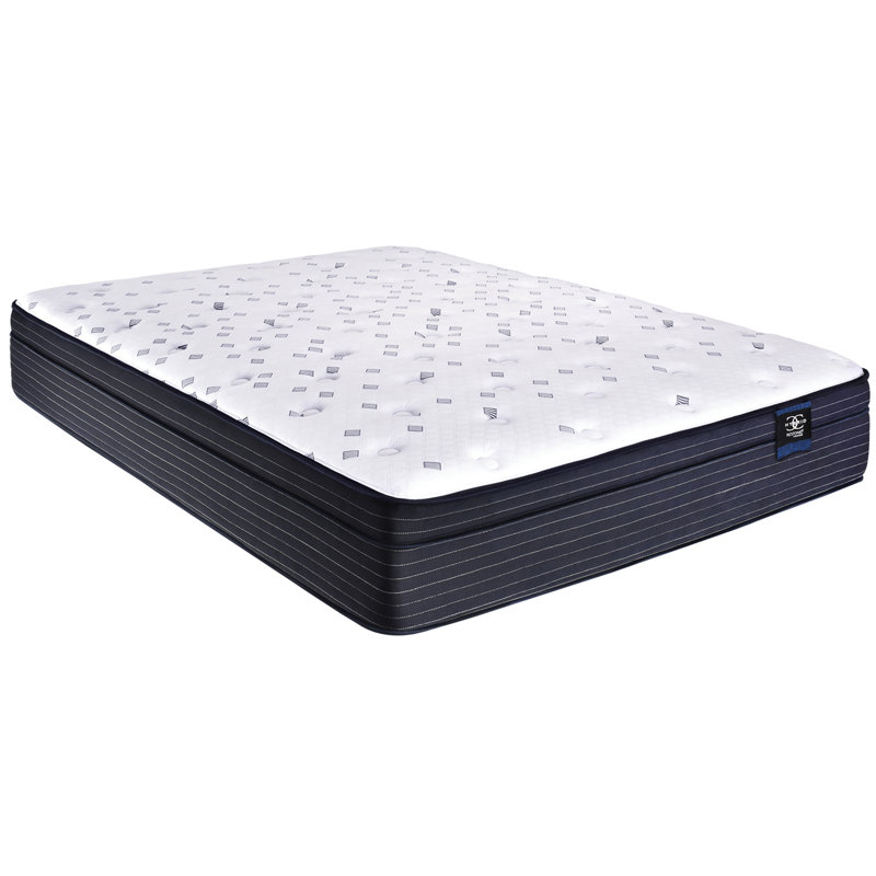 King Size 14.5” Euro Top Mattress - With Softness And Support Balance Cushioning Temperature Control Foam