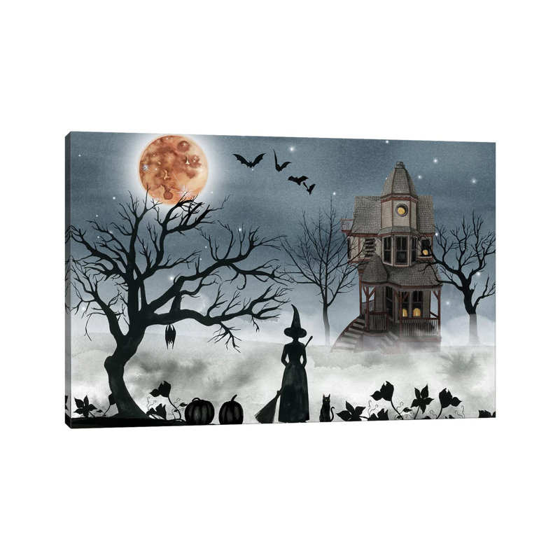 Collection Harvest Moon A par Grace Popp - peinture sur toile tendue, H 8 po x l 12 po x P 0,75 po