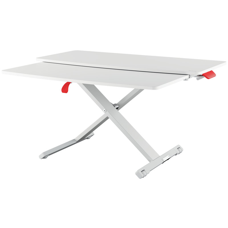 Adjustable Metal Base Standing Desk Converter