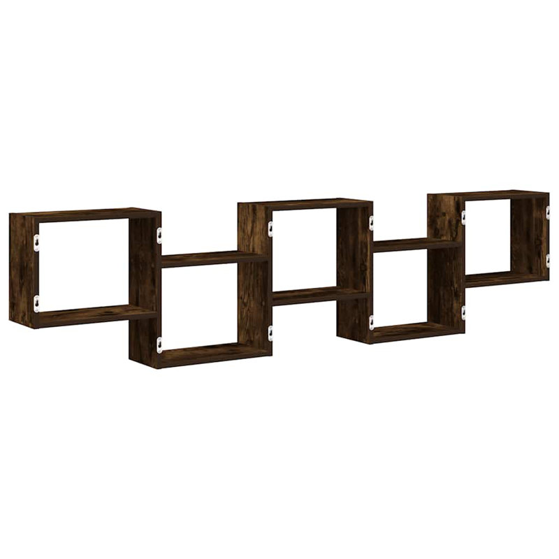 10-9 Cube Shelf, Smoked Oak