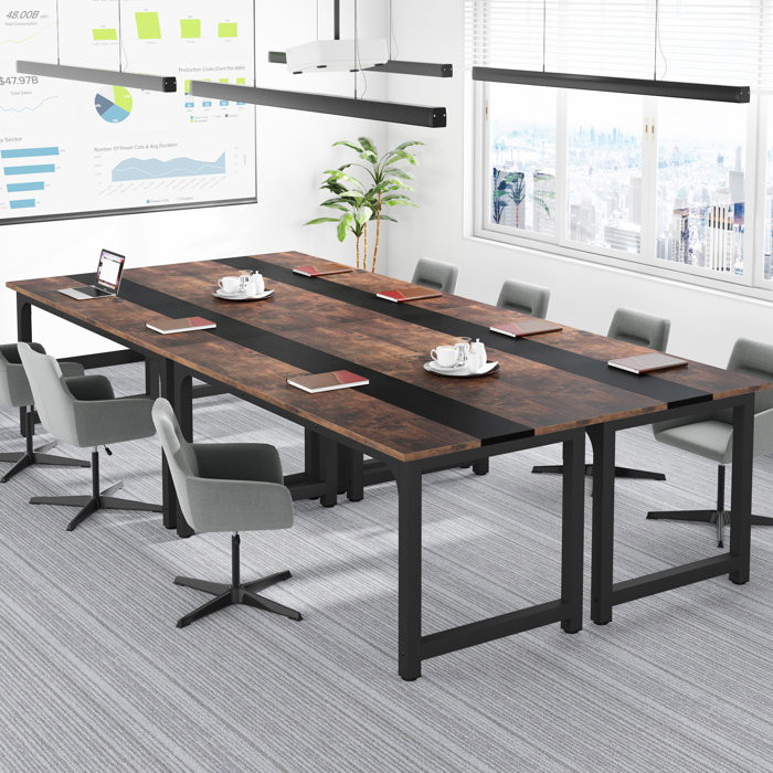 Inbox Zero Chimkasi 6FT Conference Table & Reviews | Wayfair