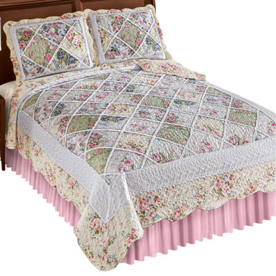 Box Stitch Patchwork Comforter