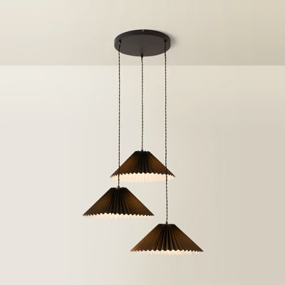 Kameron 3 - Light Painted Shaded Pendant
