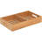 Spanish Cedar Tray Cigar Tray, Made with Solid Spanish Cedar, Dimensions 12 5/8" X 7 1/2" x 2 1/8"