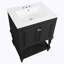 Meuble-lavabo moderne 24 po avec lavabo en céramique-1049468654