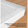 72'' W 36'' D Rectangular Triple Shower Base