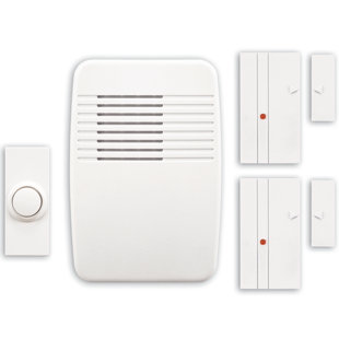 White Wireless Doorbell Kit