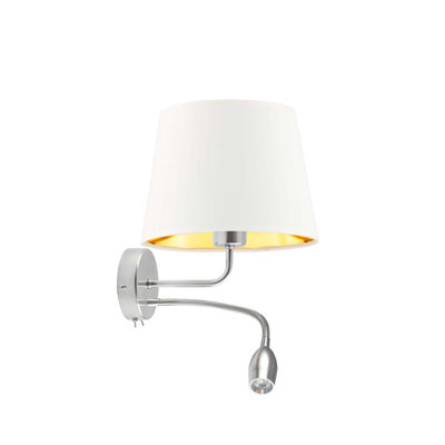 Gedvydas Steel LED Armed Sconce