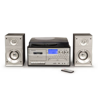 CD & Cassette Player with BLUETOOTH®