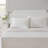 Martha Stewart Stripe Cotton Percale White Sheet Set-115629658-116668770