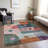 Machine Washable Indoor/Outdoor Chantille ACN1117 Orange Rug-109489872