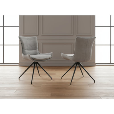 Charlo 46cm H Fabric Upholstered Side Chair