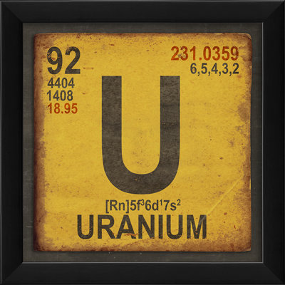" Uranium Element " by The Artwork Factory