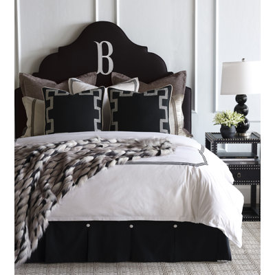 Housse de couette en coton blanc Tessa