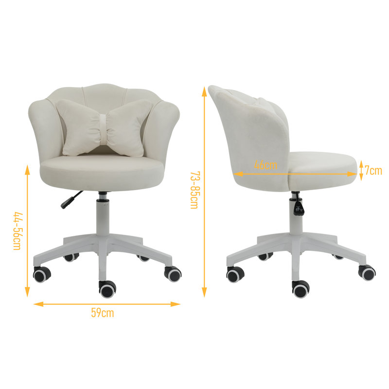 Chaise d'appoint Jeffry, Blanc