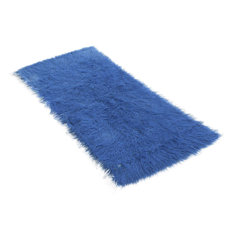 Tapis de couloir bleu Ottilie