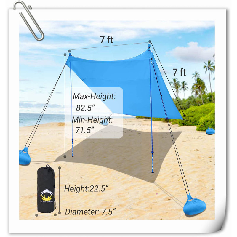 Tent 4 Person Tent, Blue