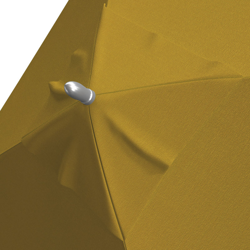 Manuell 72'' Market Sunbrella® Umbrella, Canvas Sunflower Yellow Sunbrella® Canvas