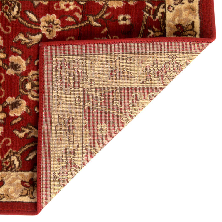 Shiflett Oriental Burgundy Red Area Rug Andover Mills Rug Size: Rectangle 6'6 x 9