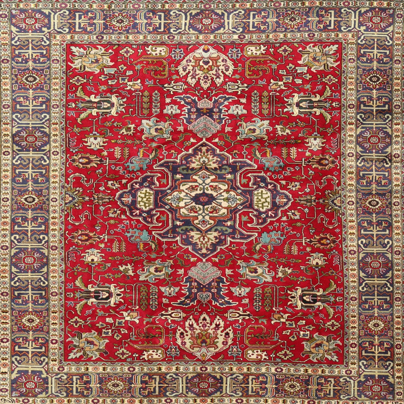 Oriental Indoor Rug, Square 6'