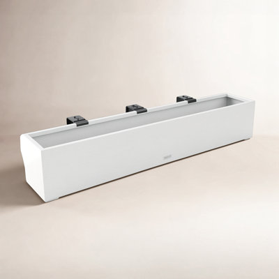 Block Series Railing Window Box Planter