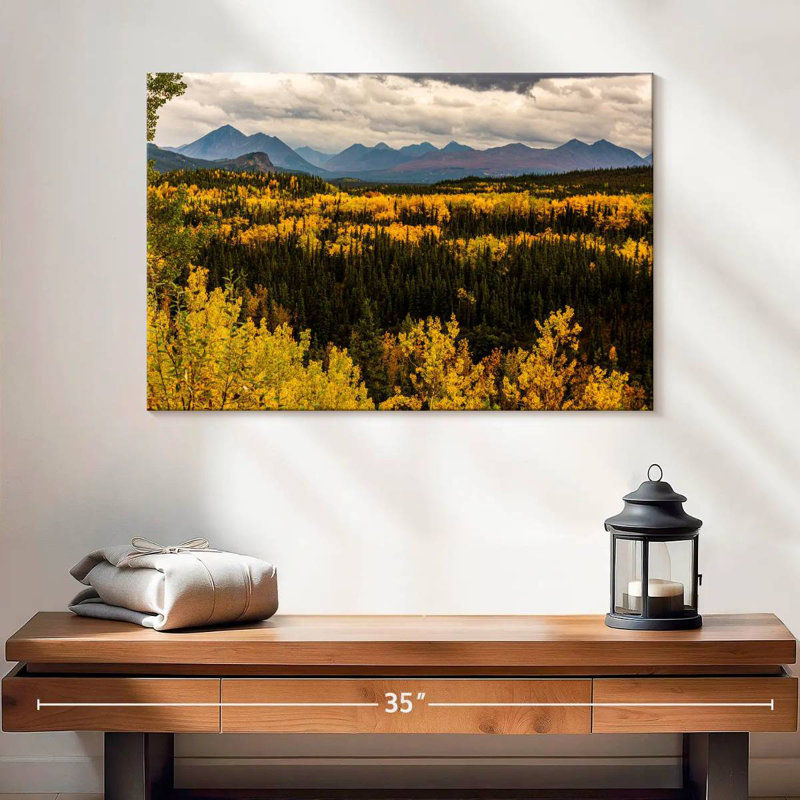 Forêt d'automne Harnek Denali, H 16 po x l 24 po