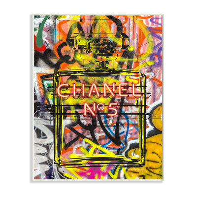 " Fashion Designer Graffiti Neon Lights "