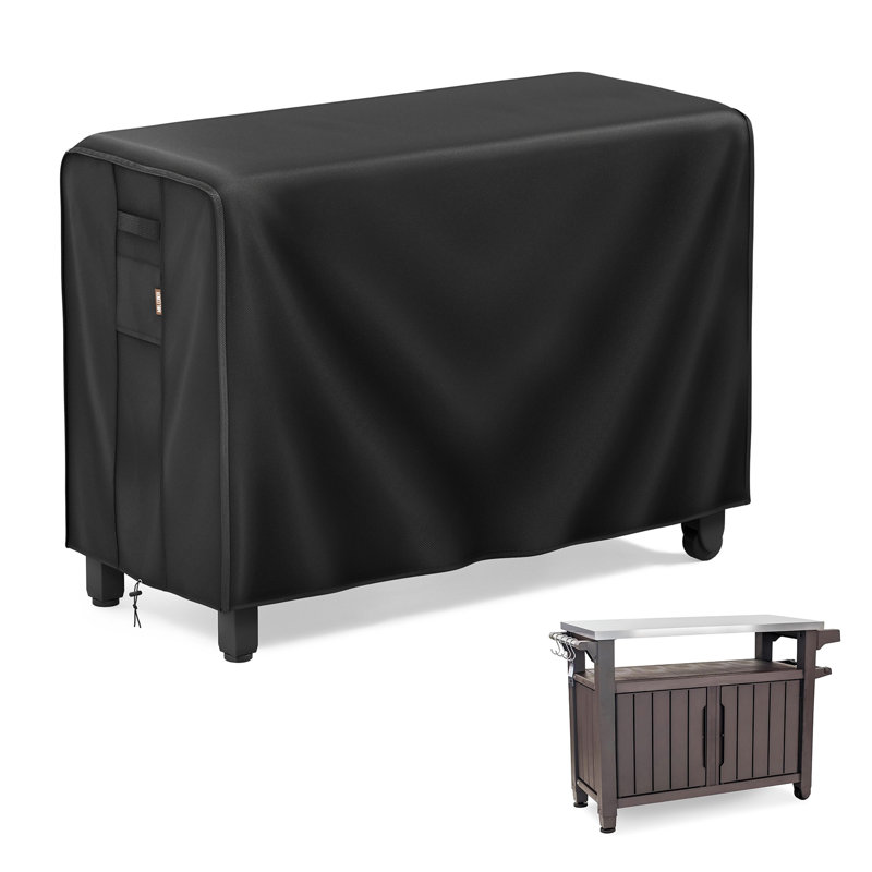 54" W x 23" D All-Weather Outdoor Prep Table Cover for Keter Unity XL Rolling Cart