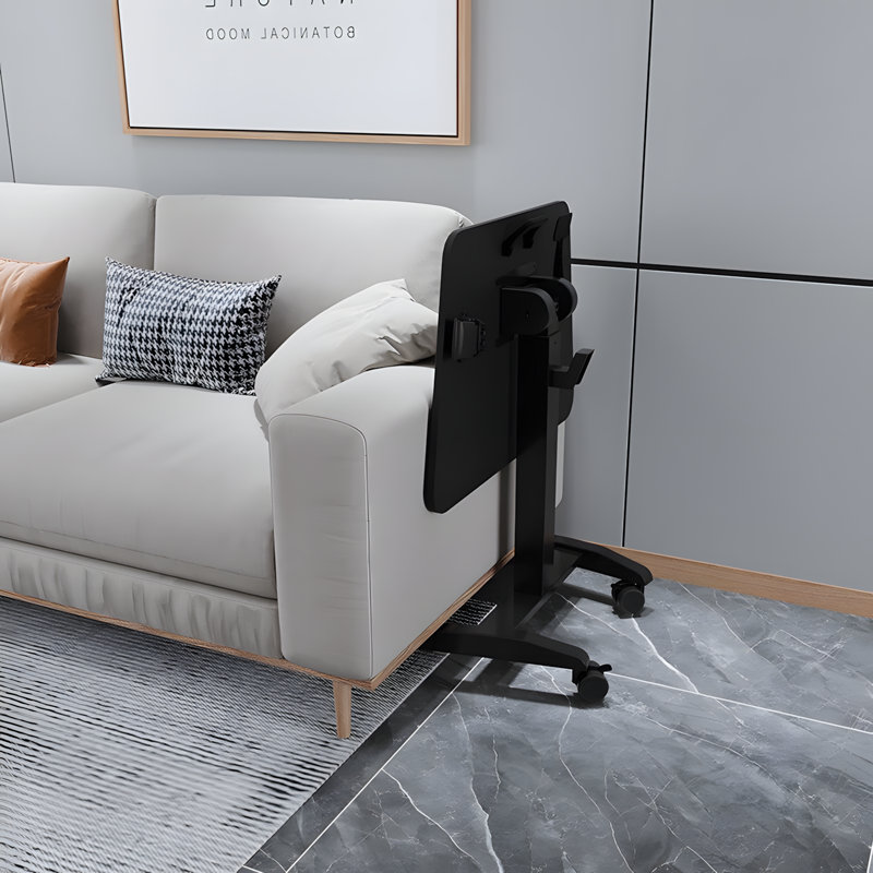 Bureau portatif pour ordinateur portable à hauteur réglable, pliable et rabattable pour les études, le travail et la présentation
