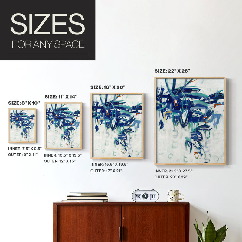 Child's Play I, reproduction encadrée - bois massif, Naturel, H 11 po x l 9 po